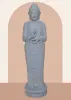 Product image 1 of the product “Standing Buddha made of Riverstone in Dharmachakra position - gesture of wheel of the teaching of Dharma. About 180cm height. ”